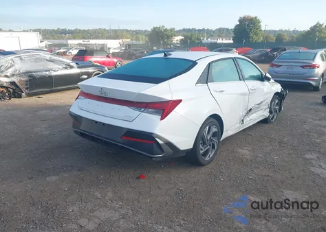 2025 Hyundai Elantra Limited from USA, damaged, VIN KMHLP4DG0SU908558